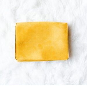 H&M mustard yellow purse